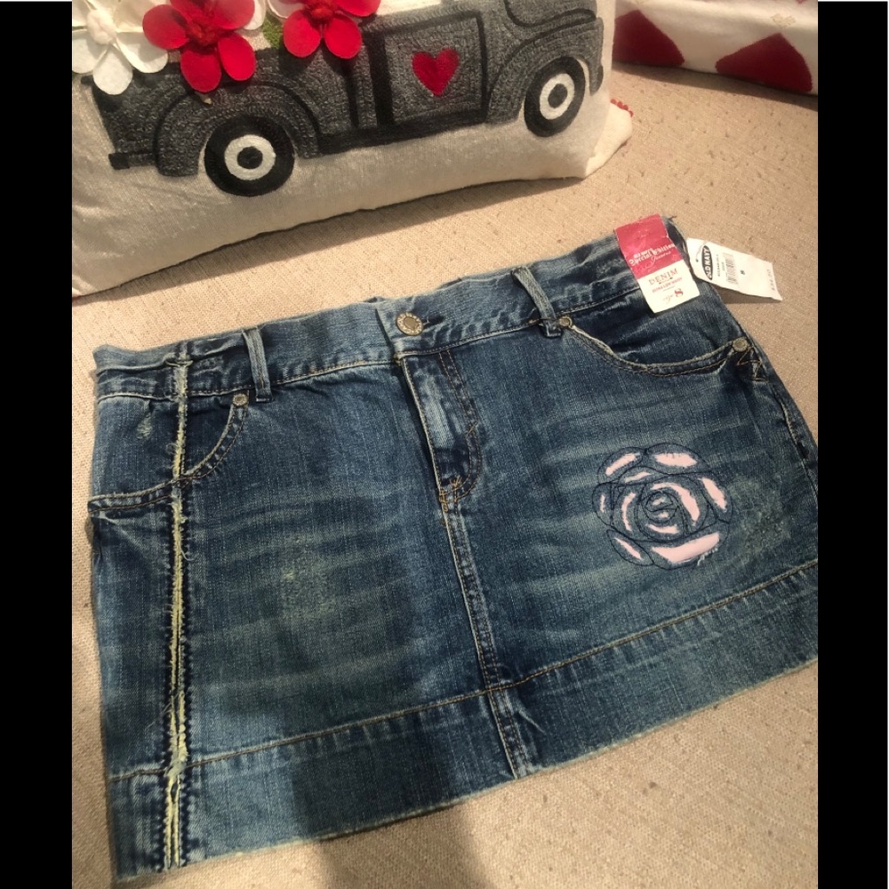 NWT Old Navy Jean Skirt